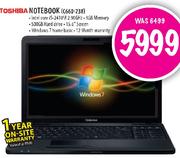 Toshiba Notebook (C660-238)