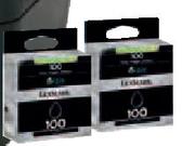 Lexmark 100 Black Cartridges