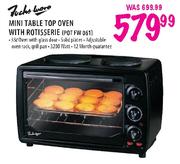 Fucks Ware Mini Table Top Oven with Rotisserie (POT FW 061)