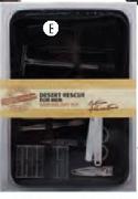 Desert Rescue Range Shaving And Manicure Set