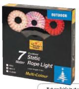 Outdoor Rope Light-7m Each