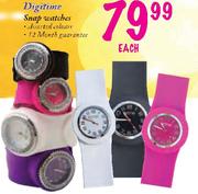 Digitime Snap Watches
