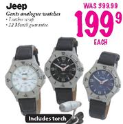 Jeep Gents Analogue Watches