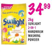 Sunlight 2-in-1 Handwash Washing Powder-2kg