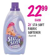 Sta-Soft Fabric Softener-2l each