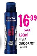 Nivea Deodorant-150ml each