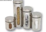Home StainLess Steel Canister Set
