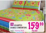 Single Choice Double Comforters Assorted Per Set