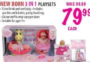 New Born 3-in-1 Play Set
