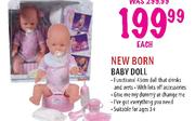 New Born Baby Doll