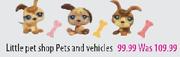 Little Pet Shop Pets and Vehicles