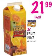 Lious Fruit Juice-2 Ltr