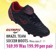 Olympic Brazil Team Soccer Boots Men Sizes (7-11)