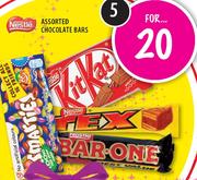 Nestle Chocolate Bars-5's