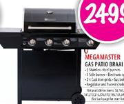 MegaMaster Gas Patio Braai