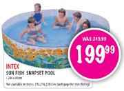 Intex Sun Fish Snapset Pool-244x46cm
