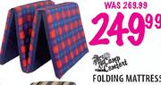 Camp Comfort Folding Mattress