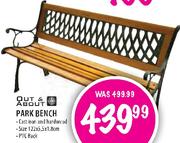 Out & About Park Bench