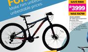 Raleigh 29" MXR Dual Suspension Mountain Bike