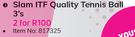 Slam ITF Quality Tennis Ball-For 2 x 3's Pack
