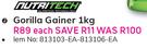 Nutritech Gorilla Gainer-1Kg Each