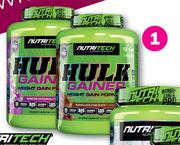 Nutritech Hulk Gainer Monster (Marshmallow And Marvellous Chocolate)-4Kg Each