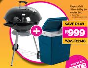 Expert Grill 56cm & Big Jim Cooler 26Ltr-For Both