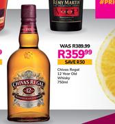Chivas Regal 12 Year Old Whisky-750ml