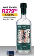 Sipsmith London Dry Gin-750ml