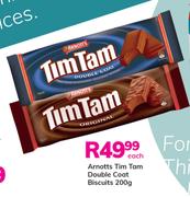 Arnotts Tim Tam Double Coat Biscuits-200g Each