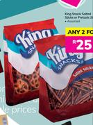 King Snack Salted Sticks Or Pretzels (Assorted)-For Any 2