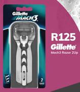 Gillette Mach3 Razor 2Up