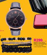 Digitime Gents Black Watch A WT730SETBS