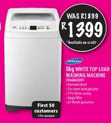 Samsung 8kg White Top Load Washing Machine (WA80G5DIP)