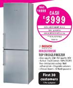Bosch Innox Finish Top Fridge/Freezer