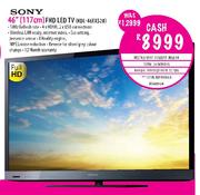 Sony 46" (117cm) FHD LED TV (KDL-46EX520)