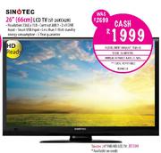 Sinotec 26" (66cm) LCD TV (ST-26KC42H)