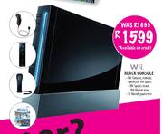 Wii Black Console