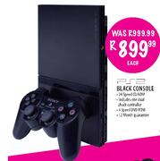 PS2 Black Console