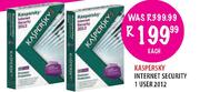 Kapersky Internet Security 1 User 2012-each