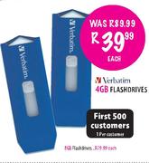 Verbatim 4GB Flashdrives