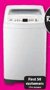 Samsung White Top Load Washing Machine-8kg