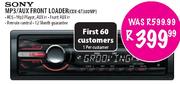Sony MP3/Aux Front Loader