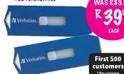 Verbatim Flashdrives-8GB