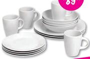 Simple Choice White Dinner Set-16Pcs