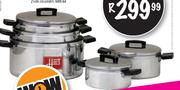 Hart Aluminium Pot Set-10Pcs
