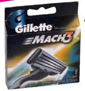 Gillette Mach 3 Cartridges-8's