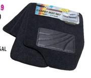 Ribbed Universal Car Mat Set
