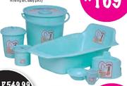 Nu-Ware Baby Bumper Hamper Mint