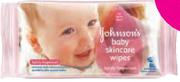 Johnson's Skincare Wipes-80's